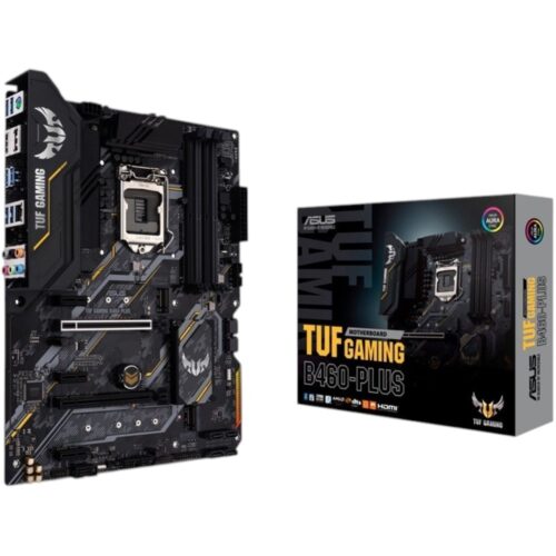 [REFURB] ASUS TUF GAMING B460 PLUS LGA1200 Intel B460 ATX Desktop Motherboard